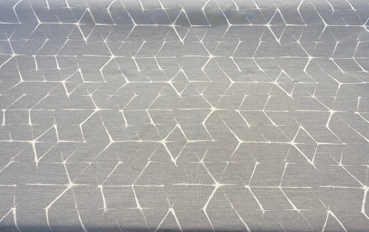 1 Yard Outdoor Upholstery Fabric Sunbrella Kanoko Grey European 100% Solution Dyed Acrylic 54 Inch Width